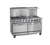 Imperial IR-4-G36T-E-C 60" Electric Pro Series Restaurant Range - 208 Volts