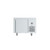 Infrico USA IUC-MR41BT 41.38"W One Door Stainless Steel Worktop Freezer