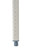 Metro Mq13Pe Metromax Q Post 14-3/16"H Epoxy Coated Steel