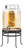 Cal-Mil 1580-2INF-13 2 Gallon Black Beverage Dispenser Glass