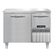 Continental Refrigerator DFA43NSS 43"W Two Door Stainless Steel Designer Line Freezer Base Worktop Unit