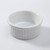 American Metalcraft CRMK4 3.5" 4 Oz. Ceramic White Ceramekins Ramekin