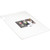 San Jamar CB152012WH 15" x 20" x 1/2" White Co-Polymer Cut-N-Carry Cutting Board