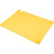 San Jamar CBG182412YL 18" x 24" x 1/2" Yellow Co-Polymer Saf-T-Grip Cutting Board