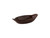 Tuxton DMN-045 4-1/2 Oz. Ceramic Mahogany Oval Welsh Rarebit (1 Dozen)