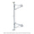 Metro AW55C Super Erecta Wall Mounts 24" Shelf Depth Mid Unit Chrome Plated Finish