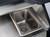Lakeside 886 63-1/2" Portable Bar with Stainless Steel Interior