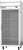 Beverage Air HR1WHC-1G 35" W One-Section Glass Door Reach-In Horizon Series Refrigerator