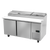 Asber APTP-67 67.25" W Two Door Two Door Pizza Prep Table