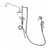 T&S Brass B-0602 Mixing Faucet deck mount single hole add-on-faucet 12"