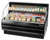 Turbo Air TOM-60LW(B)-N 63.37" W Stainless Steel Low-Profile Horizontal Open Display Merchandiser - 115 Volts