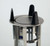 Lakeside 401225 Easy-Glide 12.25" Dia. Round Stainless Steel 1-Tube Open Dish Dispenser - ADA Height