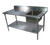 John Boos EPT6R5-3072GSK-R 72"W x 30"D x 40-3/4"H Stainless Steel Work Table with Prep Sink