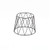 American Metalcraft DPS797 Contempo Pizza Stand 7"
