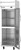 Beverage Air HRPS1HC-1HG 26" W One-Section Glass Door Reach-In Horizon Series Refrigerator
