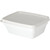 Dinex DXHH30 2 14.4 lb Polypropylene Disposable Lid