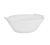 CAC China RCN-BT8 20 Oz. Super White Porcelain Boat Shape Accessories Bowl (2 Dozen Per Case)