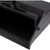Carlisle 36141003-1 Flo-Pac Duo-Pan Lobby Dust Pan 12" Wide Plastic Black