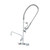 T&S Brass B-5125-12-Cr-B Easyinstall Workboard Pre-Rinse Unit