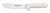 Dexter 4123 6" White Sani-Safe Butcher Knife with Polypropylene Handle