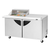 Turbo Air TST-60SD-12M-N-CL 60.38" W Two-Section Two Door Super Deluxe Sandwich/Salad Mega Top Unit