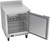 Beverage Air WTF27AHC-FIP 27"W One Door Stainless Steel Worktop Freezer With 4" Foamed-In Place Backsplash