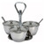 Winco RS-3
 8 Oz.
 Stainless Steel
 Relish Server