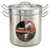 Winco SSDB-12 12 Qt Aluminum & Stainless Steel Double Boiler