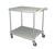 Metro MY2030-24G 34.38" W x 23.44" D x 35.5" H Gray Plastic Shelf myCart Series Utility Cart