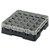 Cambro 25S418110 Camrack Glass Rack With Soft Gray Extender - 5 Cases