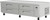 Asber ACBR-84 84.25" W Four Drawer Chef Base Refrigerated Equipment Stand