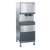 Follett LLC 25FB414W-L Symphony Plus 22.75" W Freestanding Water Cooled Chewblet Ice and Dispenser with Lever- 115 Volts
