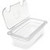Carlisle 3066107 1/3 Size 3.8 Qt. PolyCarbonate Clear Storplus Food Pan