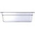 Carlisle 3066107 1/3 Size 3.8 Qt. PolyCarbonate Clear Storplus Food Pan