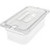 Carlisle 3066107 1/3 Size 3.8 Qt. PolyCarbonate Clear Storplus Food Pan