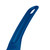 Matfer Bourgeat 112421 ExoGlass 12" L High Temp Slotted Pelton Spatula - Blue