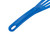 Matfer Bourgeat 112421 ExoGlass 12" L High Temp Slotted Pelton Spatula - Blue