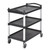 Cambro BC340KD110 3-Shelf 400 lb. Capacity Black Utility Cart
