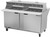 Beverage Air SPE60HC-24M-DS 60" W Two-Section Two Door Dual Side Mega Top Refrigerated Counter
