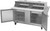 Beverage Air SPE60HC-24M-DS 60" W Two-Section Two Door Dual Side Mega Top Refrigerated Counter