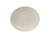 Tuxton VEH-083 Ceramic American White/Eggshell Oval / Oblong Platter (3 Dozen Per Case)