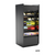 Structural Concepts B37R 35.62" W Black Self-Contained Oasis Refrigerated Self-Service Case - 208/240 Volts