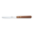 Winco K-55W 8-1/2" Steak Knife with Wooden Handle (Contains 1 Dozen)