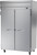Beverage Air HR2HC-1S 52" W Two-Section Solid Hinged Door Reach-In Horizon Series Refrigerator