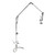 T&S Brass B-0114-01B-WH4 EasyInstall Pre-Rinse Unit roto-flex design quarter-turn Eterna cartridges with spring checks 4"