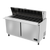 Asber APTM-60-24 60" W Two Door Mega Top Sandwich or Salad Prep Table