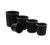 Matfer Bourgeat 345591 ExoGlass Baba Mold 2 Oz. 1-1/4" Dia. x 1-1/4"H Round Non-DeFormable Composite Material - 1 Pack