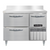 Continental Refrigerator DFA43NSSBS-D 43"W Two Drawer and One Door Designer Line Freezer Base Worktop Unit With 5 1/2"H Backsplash
