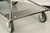 Lakeside 725 32.63" W Stainless Steel Solid 2 Shelves Heavy Duty Guard Rail Utility Cart