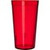 Carlisle 521210 12 Oz. Ruby SAN Plastic Textured Exterior Stackable Tumbler